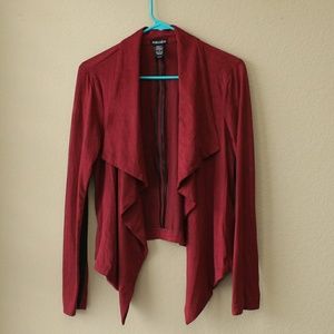Stoosh drapey faux suede jacket